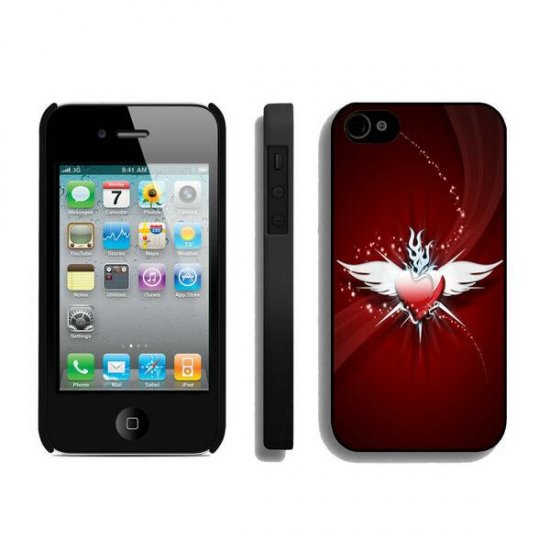 Valentine Fly Love iPhone 4 4S Cases BSR